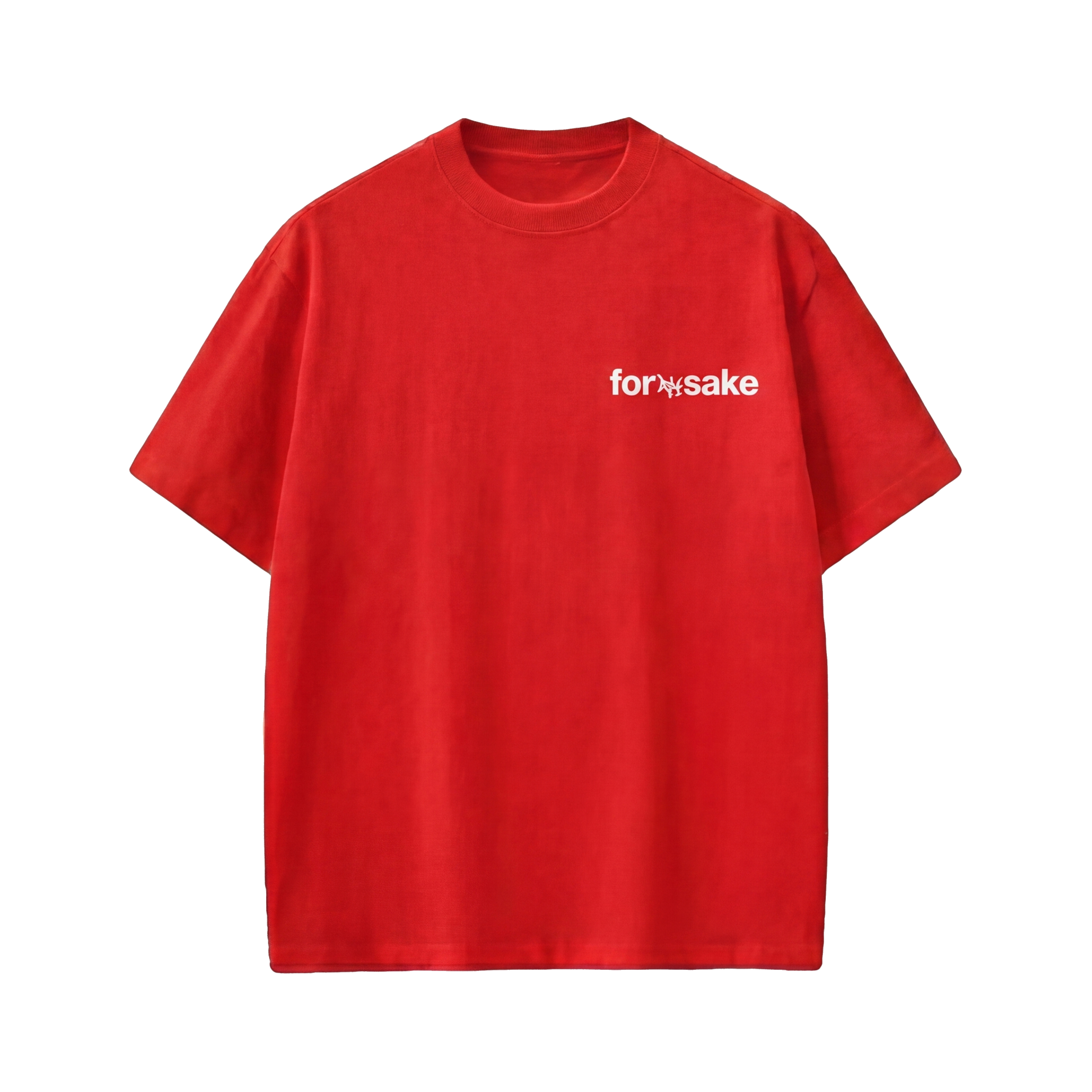 FFS restored original first-two | original_media:gid://shopify/MediaImage/30695039631463 | position:1 | Forfksake Happiness Is A Joint Effort T-Shirt(red)