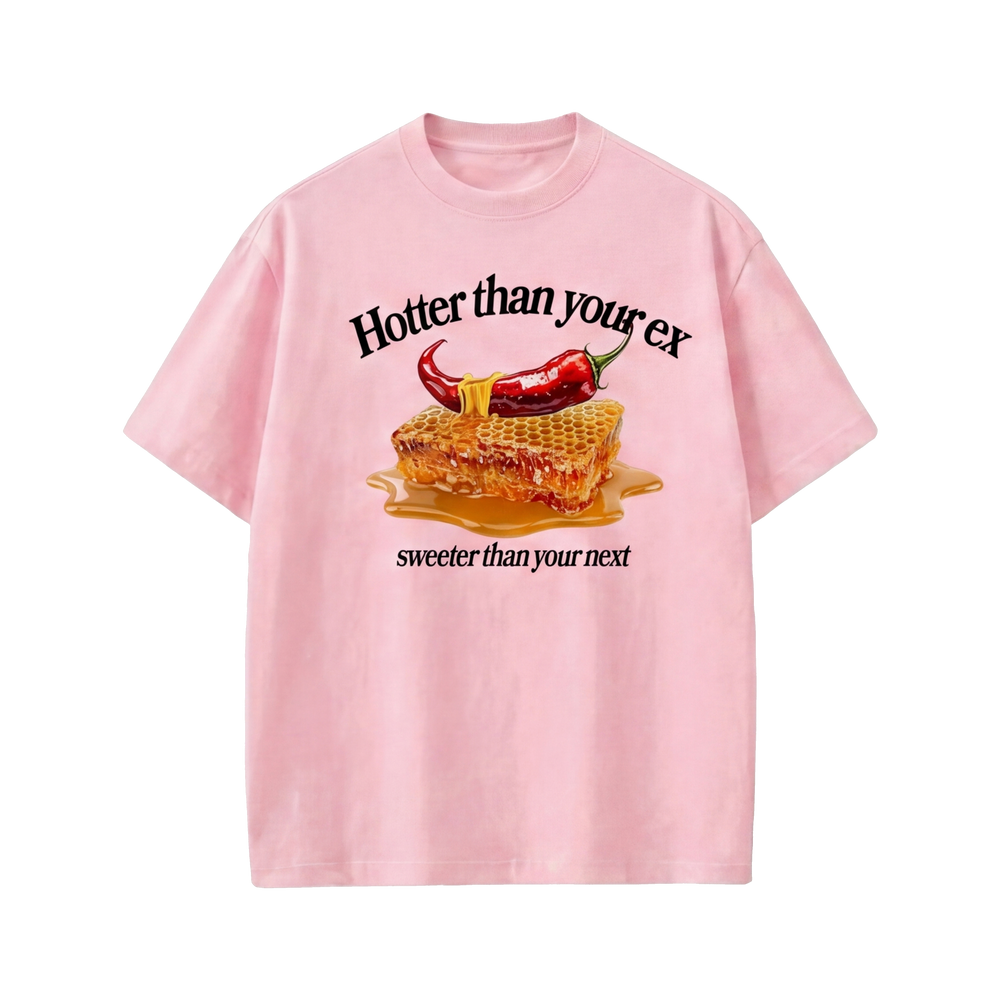 FFS restored original first-two | original_media:gid://shopify/MediaImage/30695047430247 | position:1 | Forfksake Hotter Pink T-Shirt