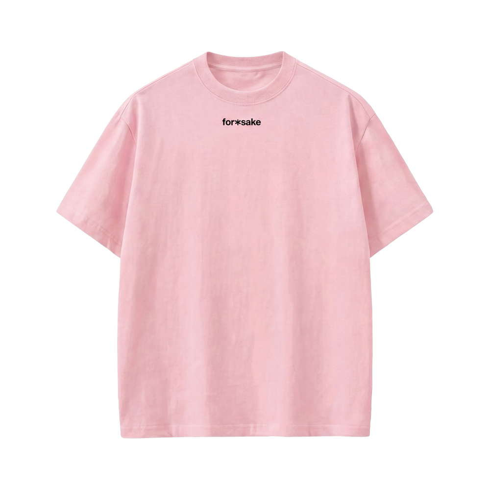 FFS restored original first-two | original_media:gid://shopify/MediaImage/30695021674599 | position:2 | Forfksake Gentle Pink T-Shirt