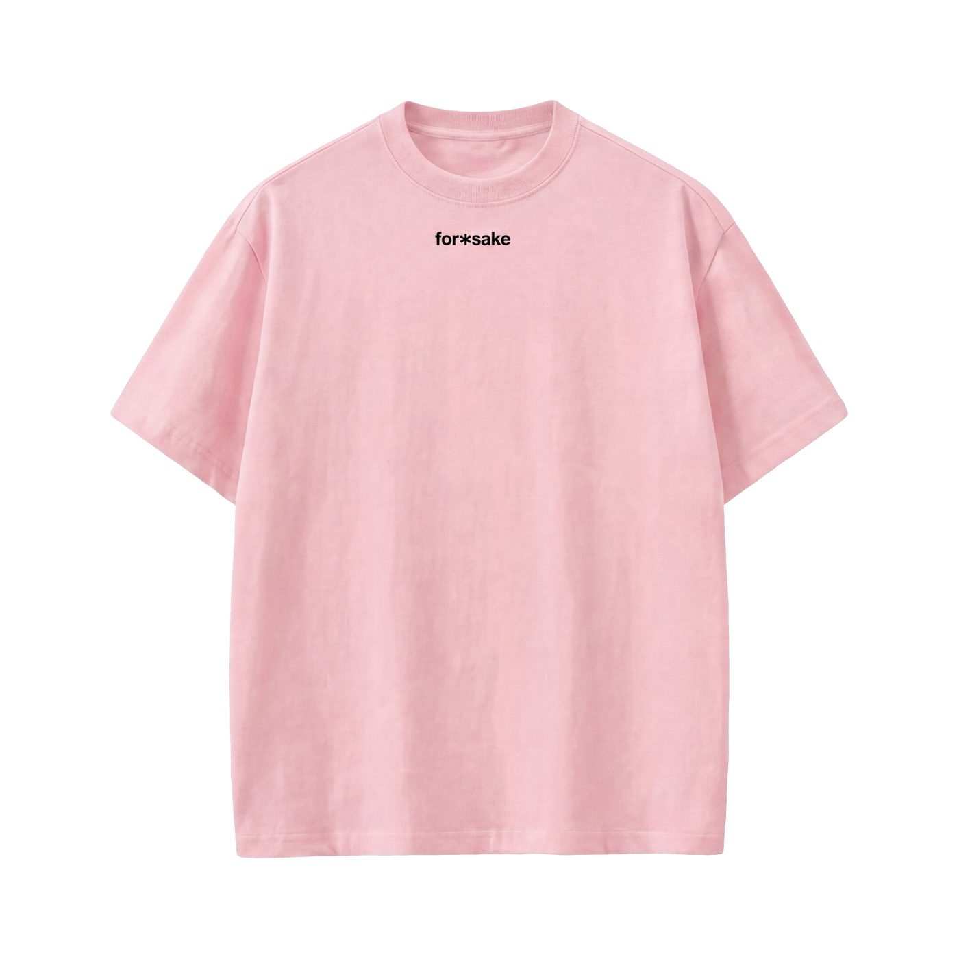FFS restored original first-two | original_media:gid://shopify/MediaImage/30695021674599 | position:2 | Forfksake Gentle Pink T-Shirt