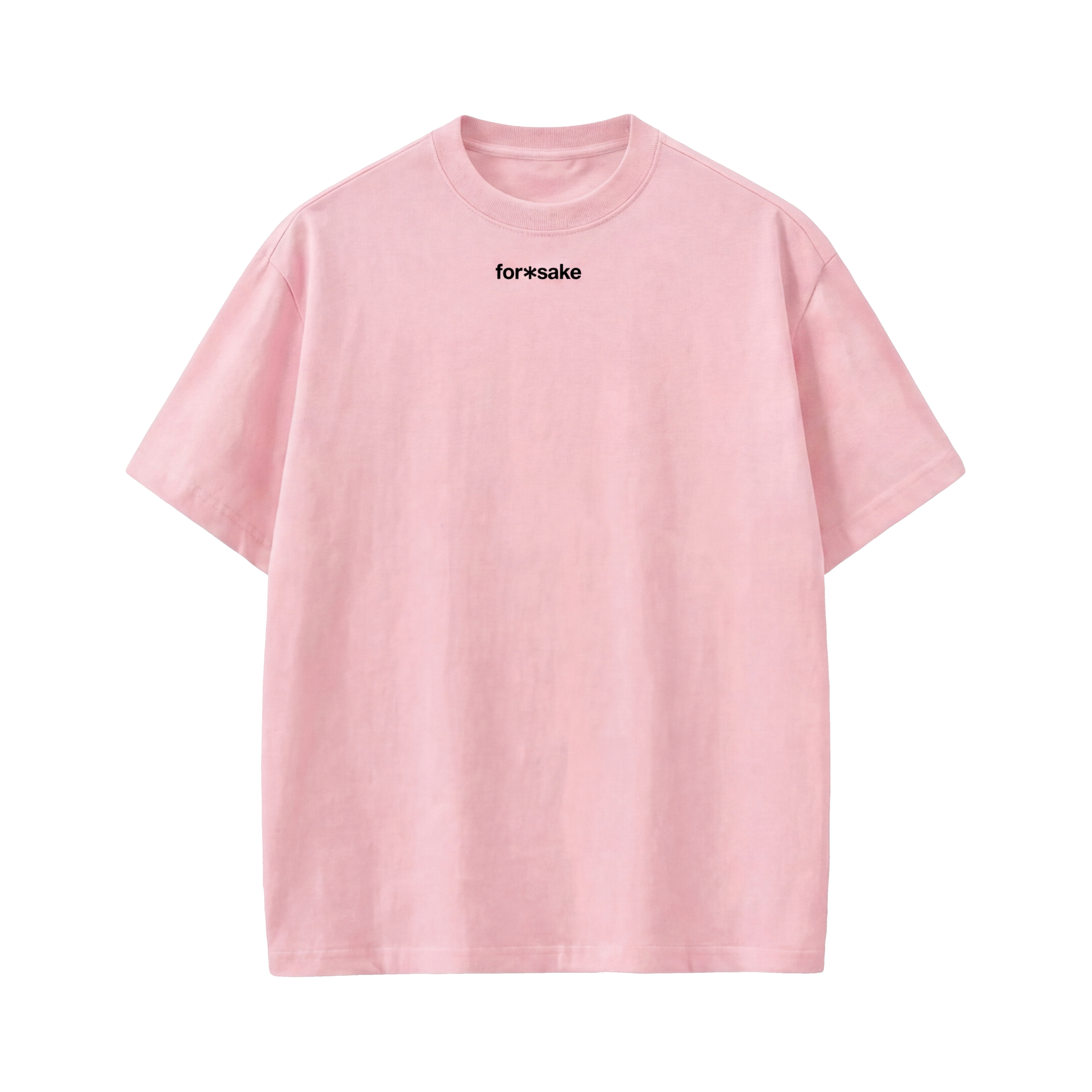 FFS restored original first-two | original_media:gid://shopify/MediaImage/30695021674599 | position:2 | Forfksake Gentle Pink T-Shirt