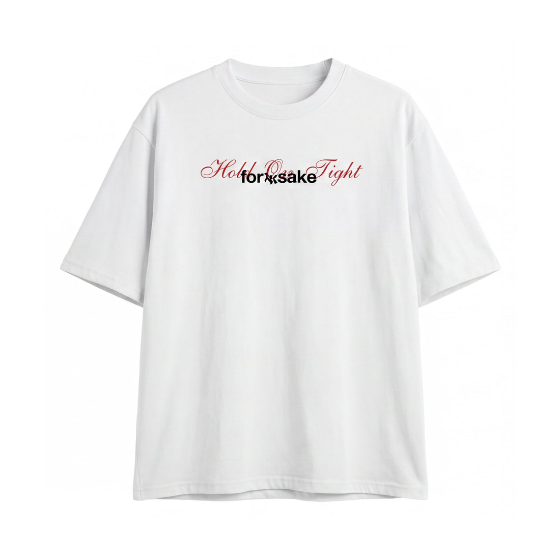 FFS restored original first-two | original_media:gid://shopify/MediaImage/30692786339943 | position:2 | Forfksake Play Your Hand White T-Shirt