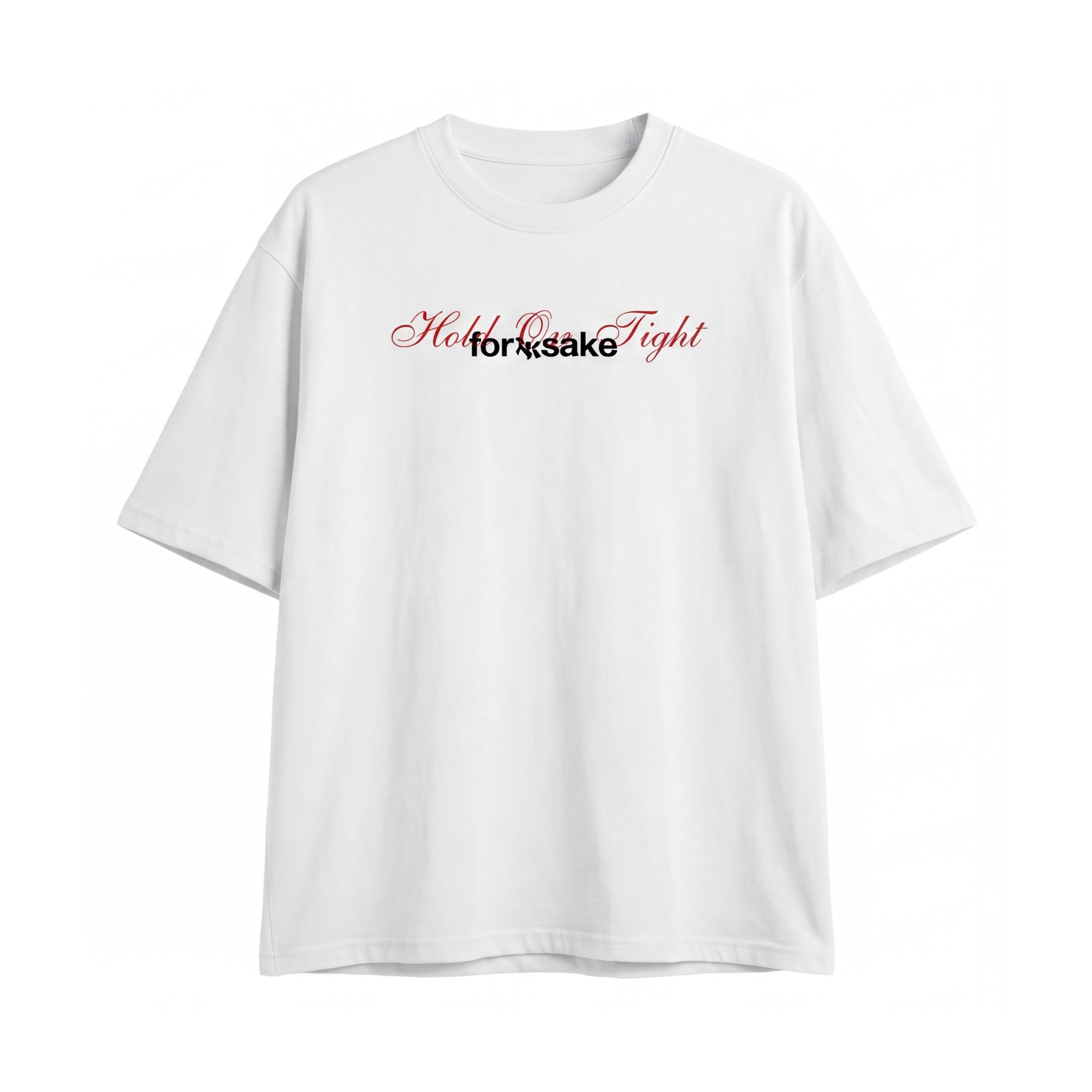 FFS restored original first-two | original_media:gid://shopify/MediaImage/30692786339943 | position:2 | Forfksake Play Your Hand White T-Shirt