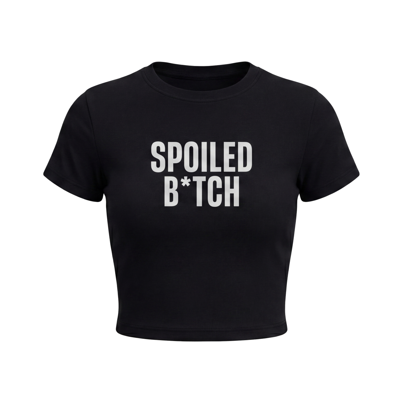 FFS restored original first-two | original_media:gid://shopify/MediaImage/30695094616167 | position:1 | Forfksake Spoiled B*tch Baby Tee Black