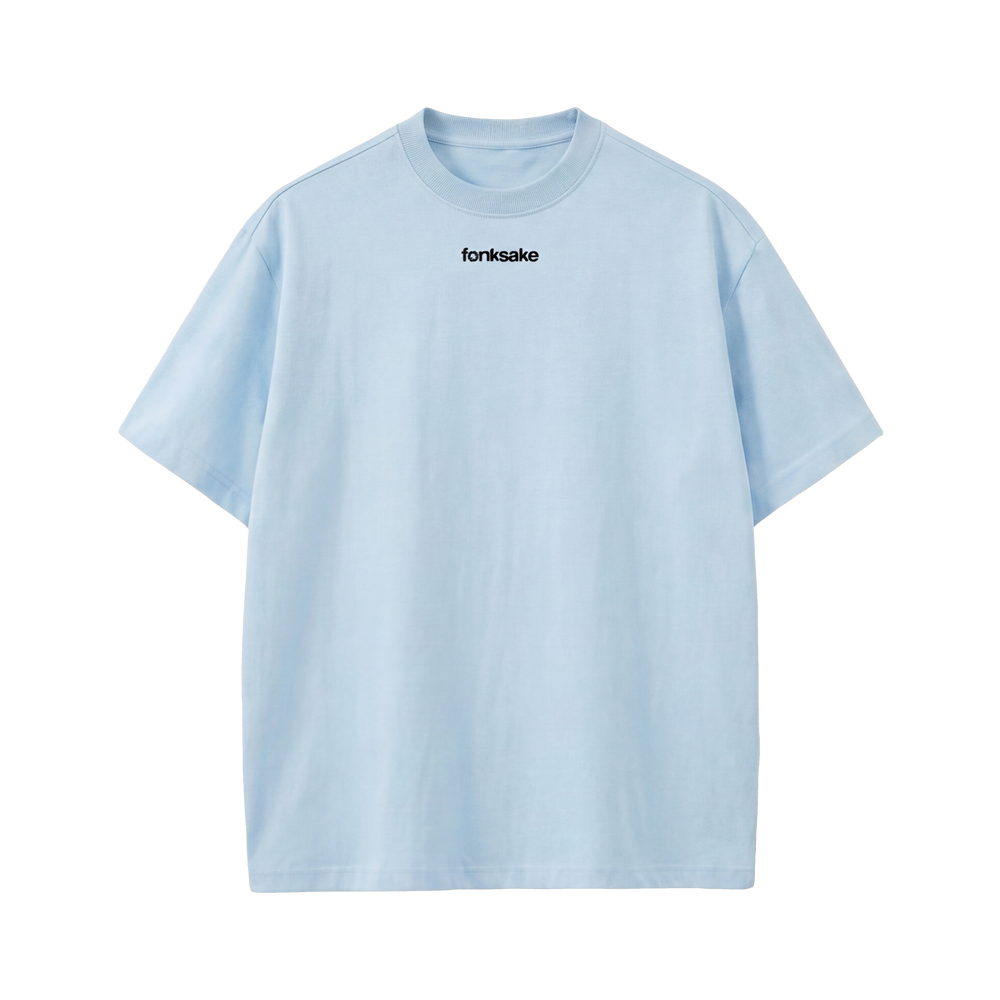 FFS restored original first-two | original_media:gid://shopify/MediaImage/30695021576295 | position:2 | Forfksake Gentle Light Blue T-Shirt