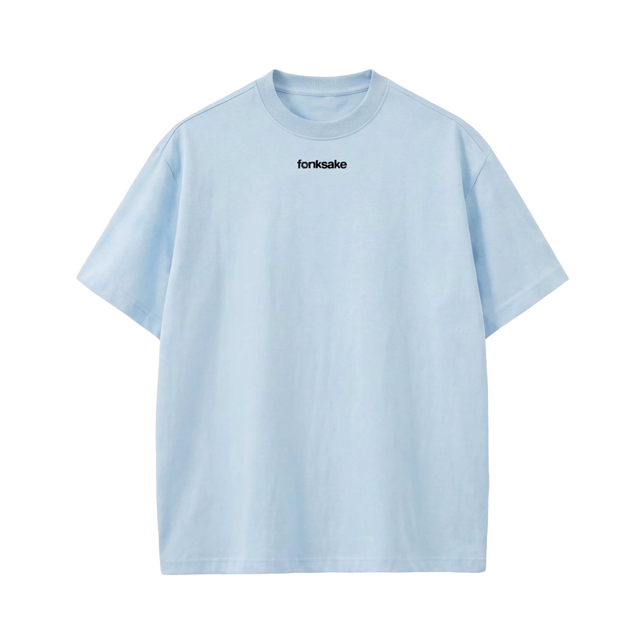 FFS restored original first-two | original_media:gid://shopify/MediaImage/30695021576295 | position:2 | Forfksake Gentle Light Blue T-Shirt