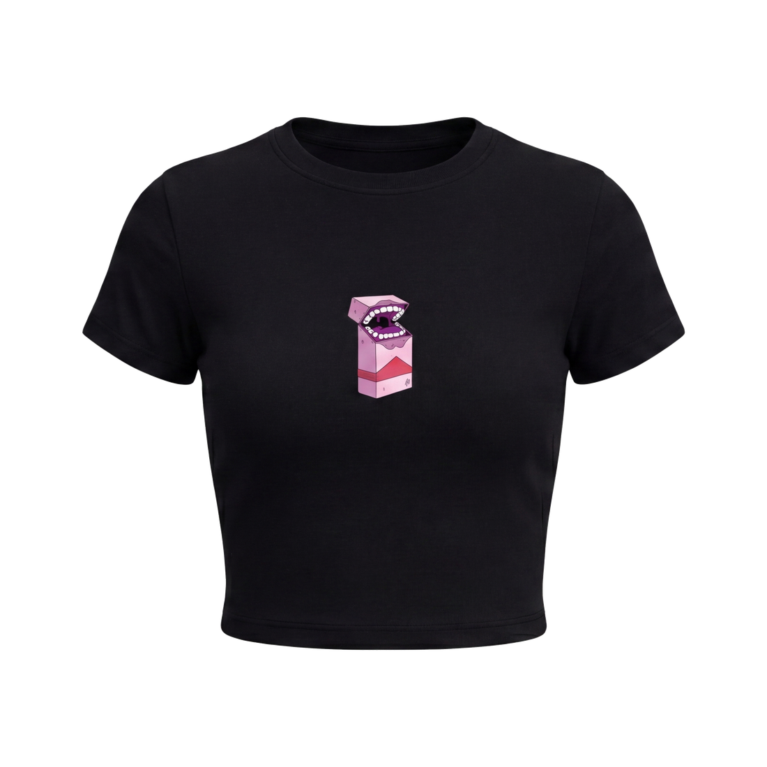 FFS restored original first-two | original_media:gid://shopify/MediaImage/30695147634791 | position:1 | Forfksake Cig Talk Baby Tee