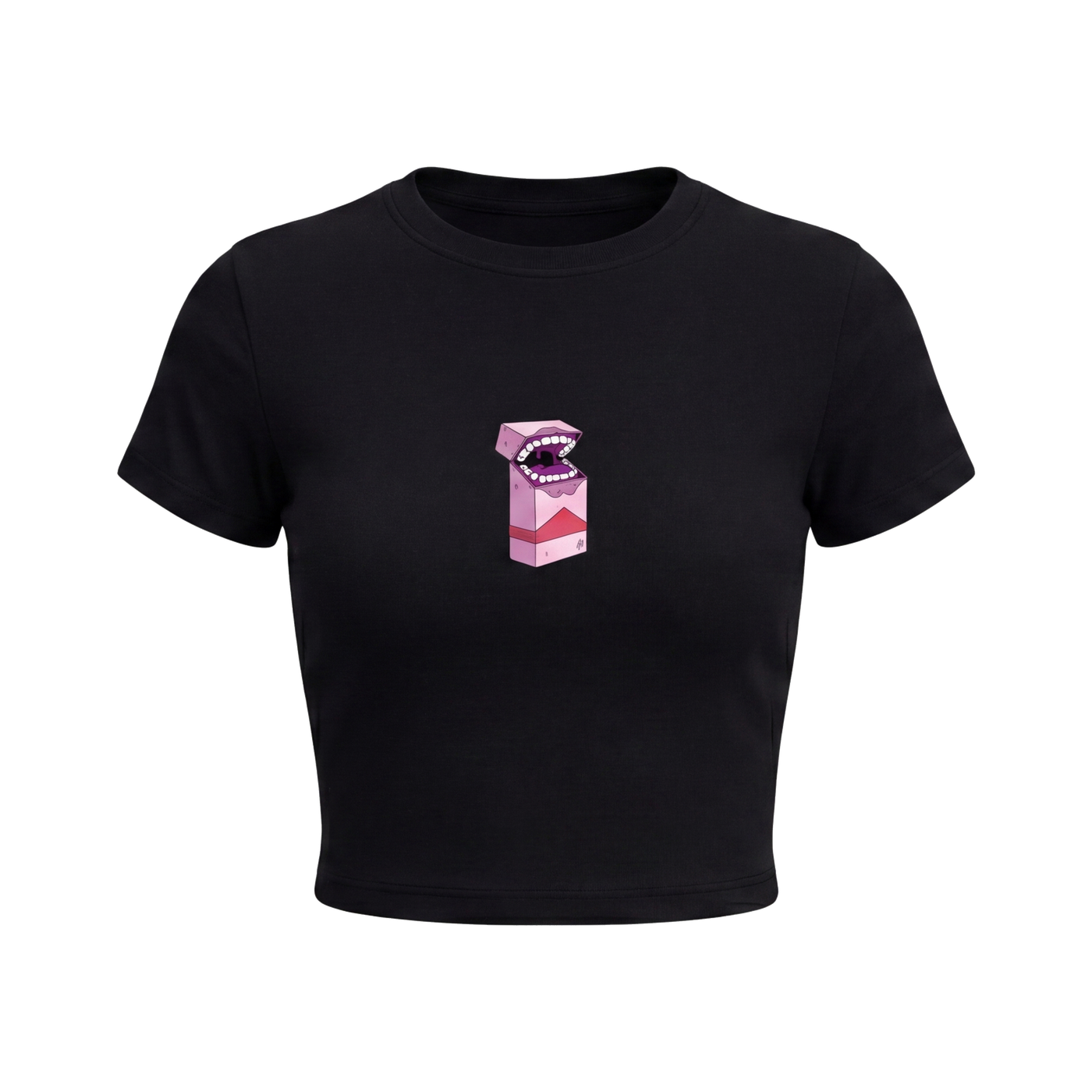 FFS restored original first-two | original_media:gid://shopify/MediaImage/30695147634791 | position:1 | Forfksake Cig Talk Baby Tee