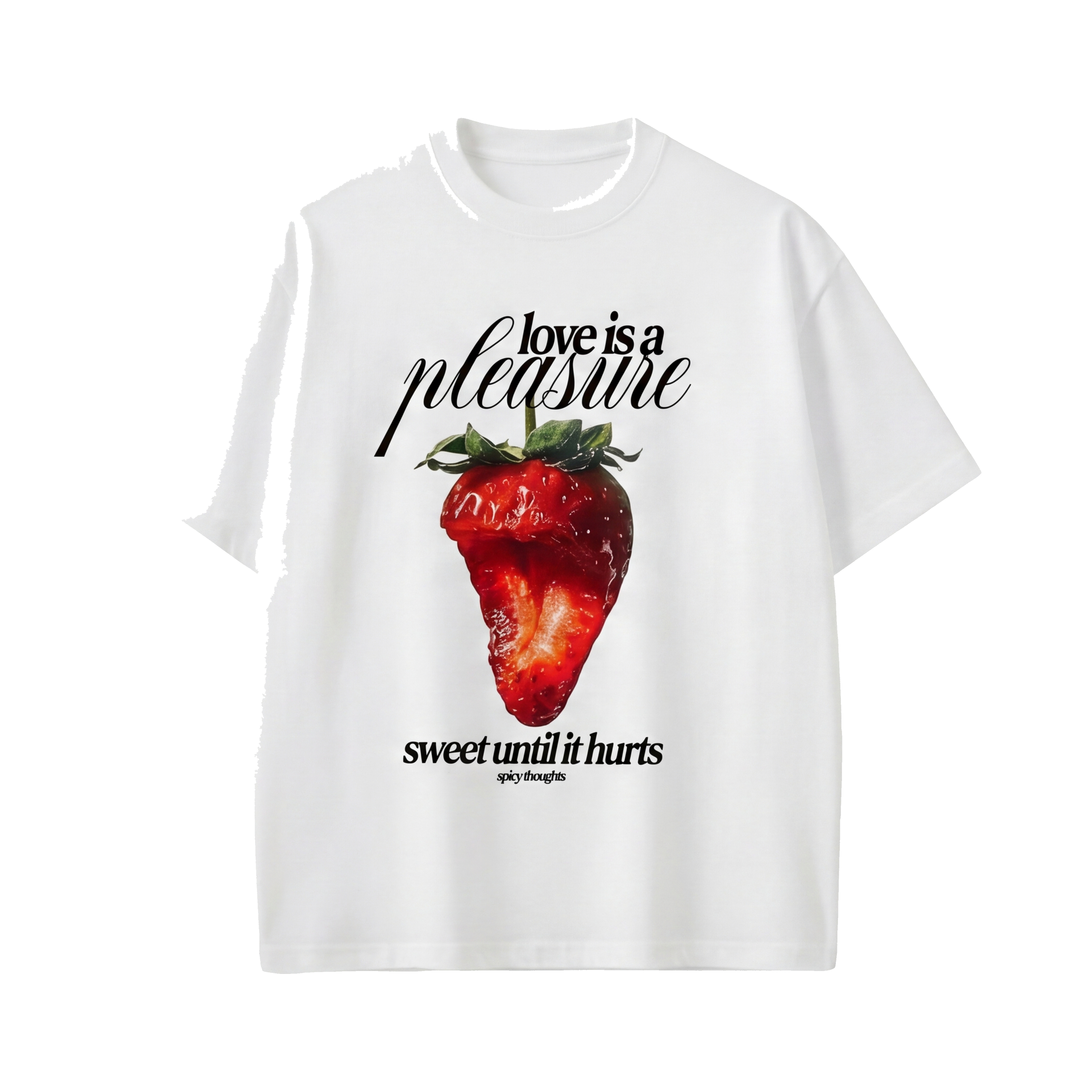 FFS restored original first-two | original_media:gid://shopify/MediaImage/30695048183911 | position:1 | Forfksake Pleasure White T-Shirt