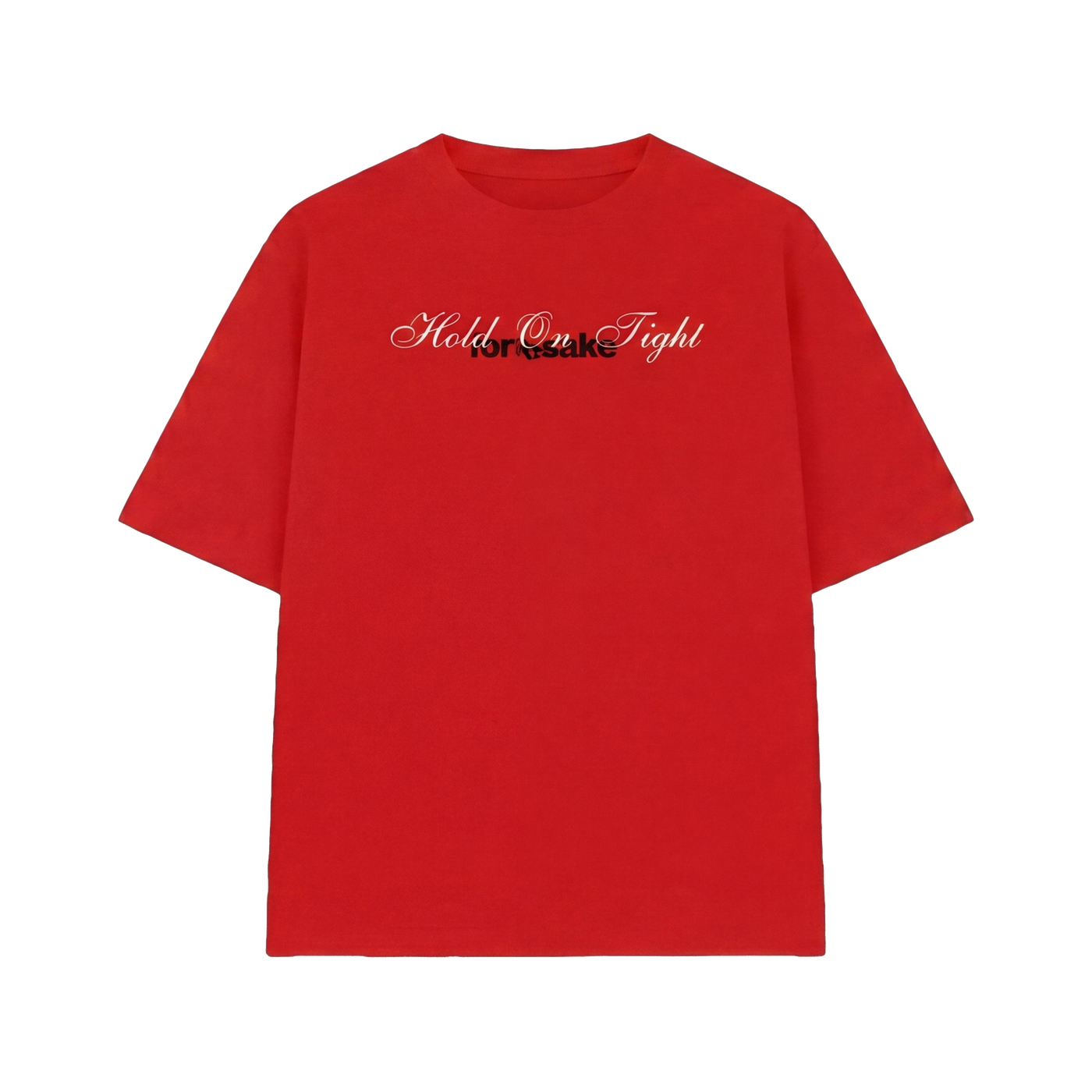 FFS restored original first-two | original_media:gid://shopify/MediaImage/30695014858855 | position:2 | Forfksake Play Your Hand Red T-Shirt