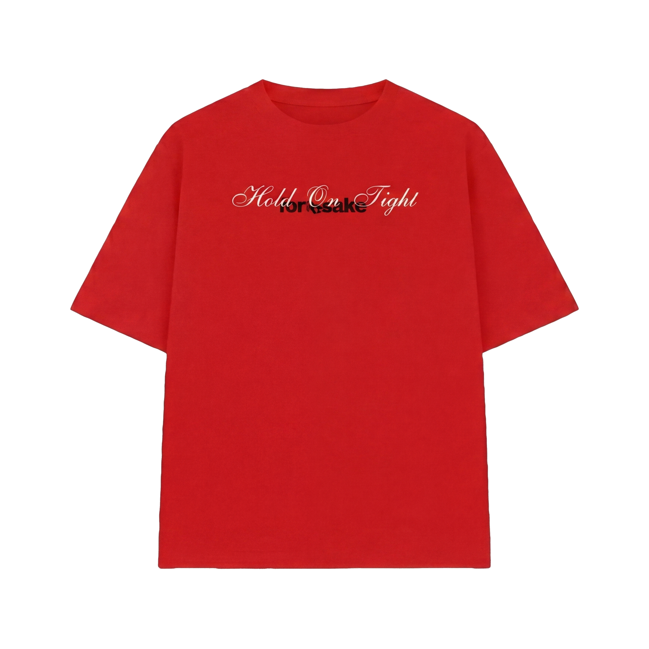 FFS restored original first-two | original_media:gid://shopify/MediaImage/30695014858855 | position:2 | Forfksake Play Your Hand Red T-Shirt