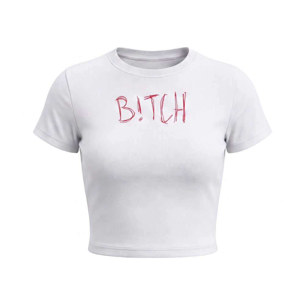 FFS restored original first-two | original_media:gid://shopify/MediaImage/30692917739623 | position:1 | Forfksake Bitch White Baby Tee