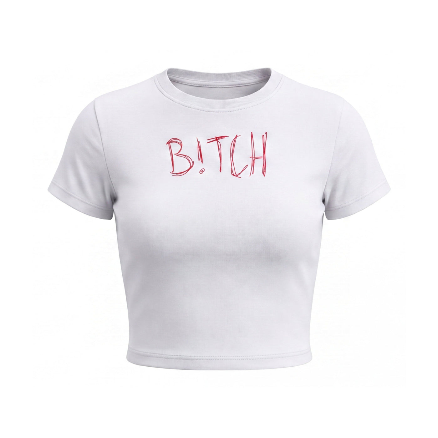 FFS restored original first-two | original_media:gid://shopify/MediaImage/30692917739623 | position:1 | Forfksake Bitch White Baby Tee
