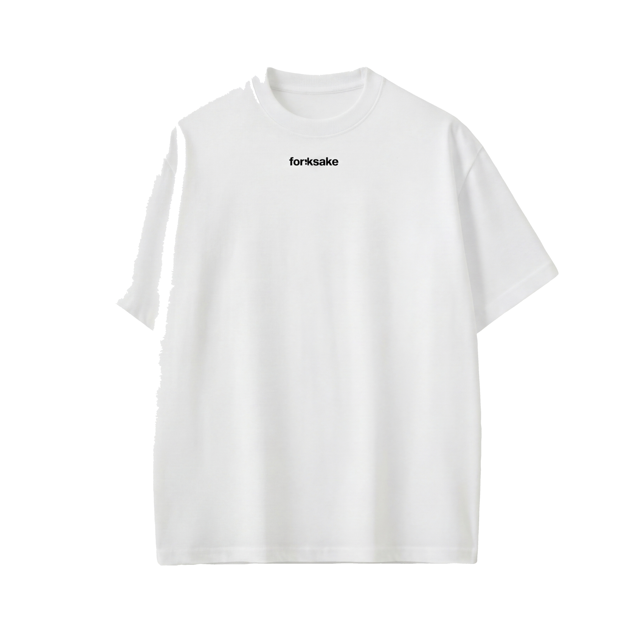 FFS restored original first-two | original_media:gid://shopify/MediaImage/30695019249767 | position:2 | Forfksake Chat GPT White T-Shirt