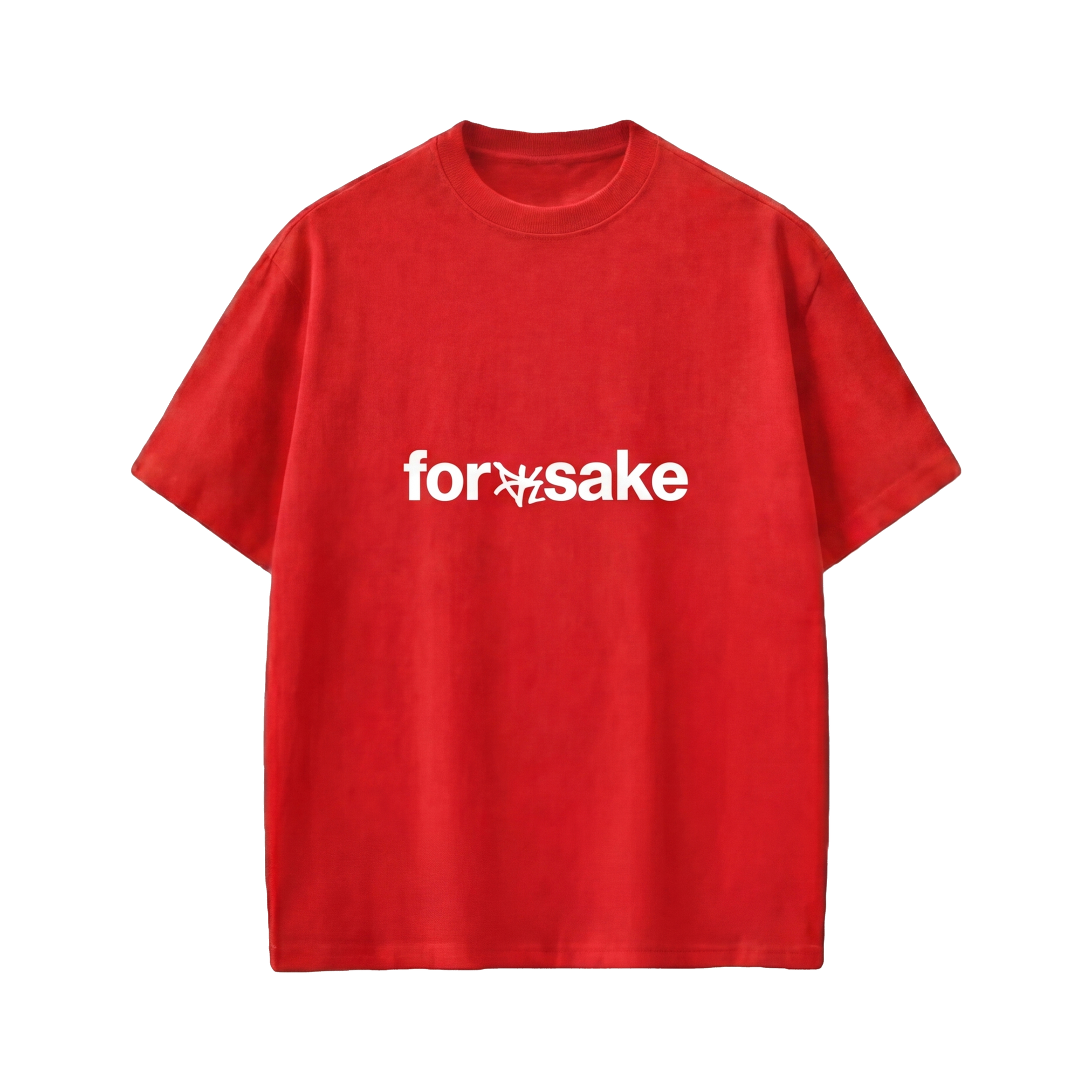 FFS restored original first-two | original_media:gid://shopify/MediaImage/30695045824615 | position:1 | Forfksake Bad Habits T-Shirt(red)