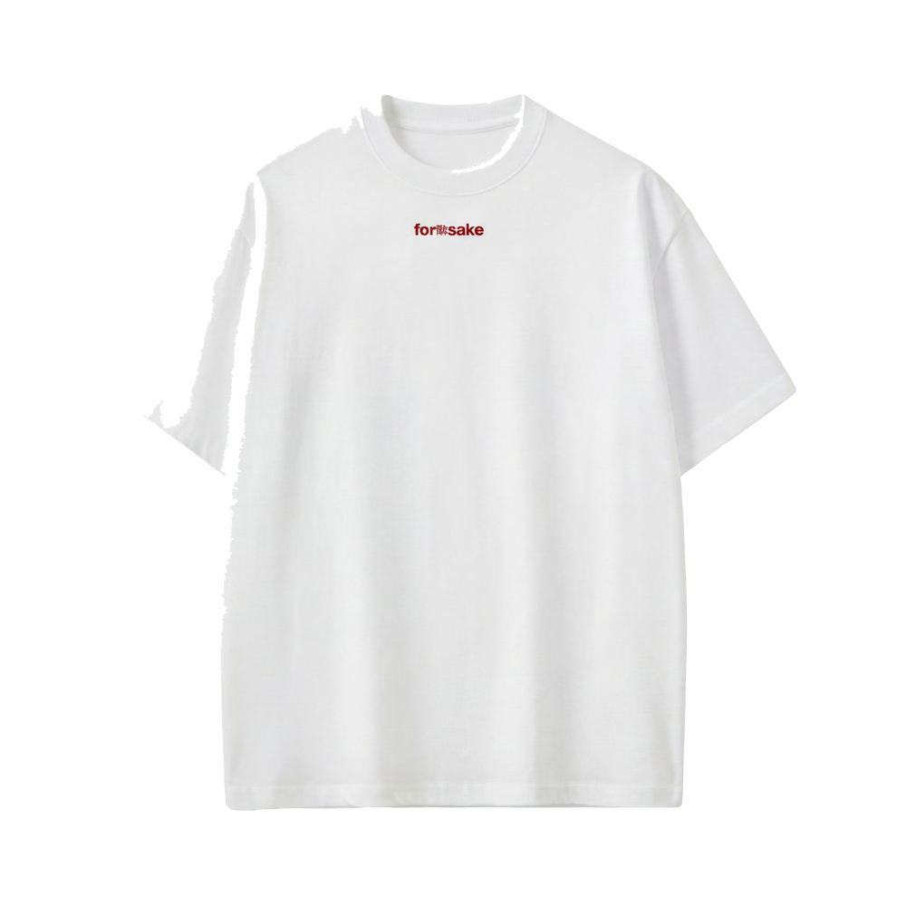 FFS restored original first-two | original_media:gid://shopify/MediaImage/30695022624871 | position:2 | Forfksake Gentle White T-Shirt