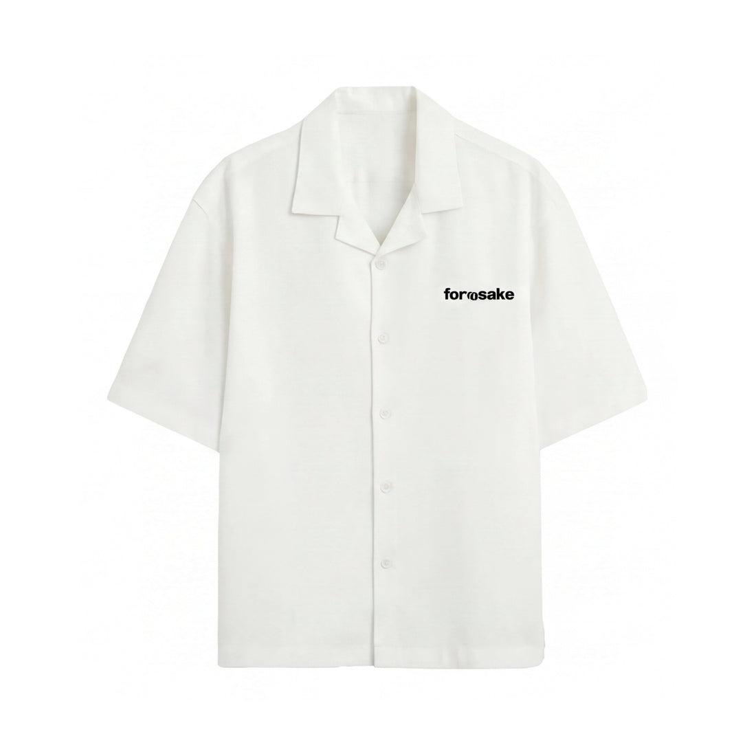 FFS restored original first-two | original_media:gid://shopify/MediaImage/30692768120935 | position:2 | Forfksake Sinners White Bowling Shirt