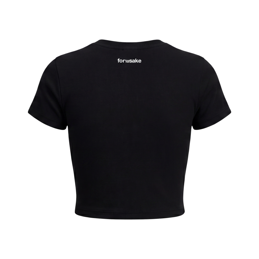 FFS restored original first-two | original_media:gid://shopify/MediaImage/30695089176679 | position:2 | Forfksake Hotter Boyfriend Baby Tee Black