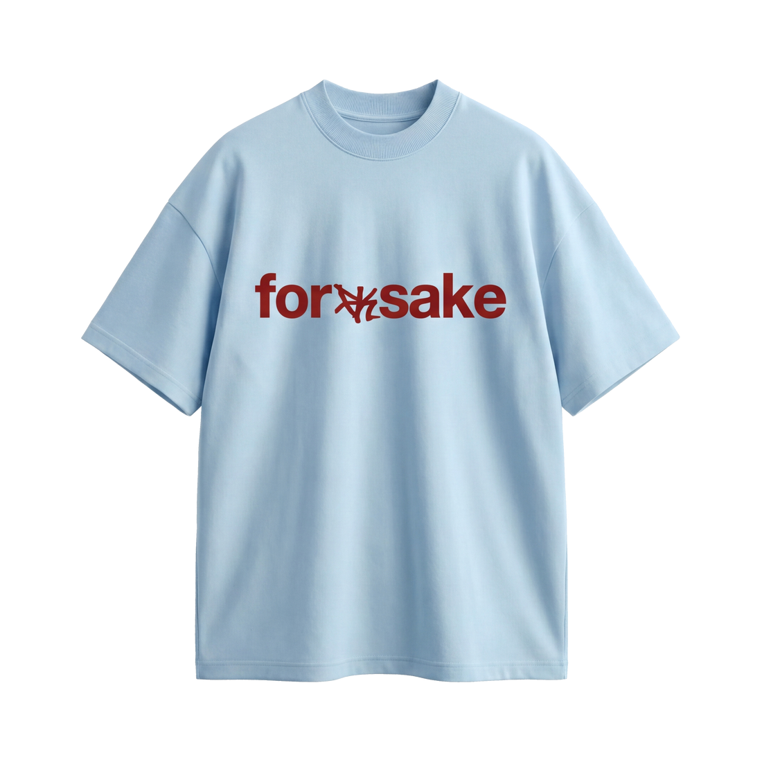 FFS restored original first-two | original_media:gid://shopify/MediaImage/30695046021223 | position:2 | Forfksake Women Must Serve Men T-Shirt(light Blue)
