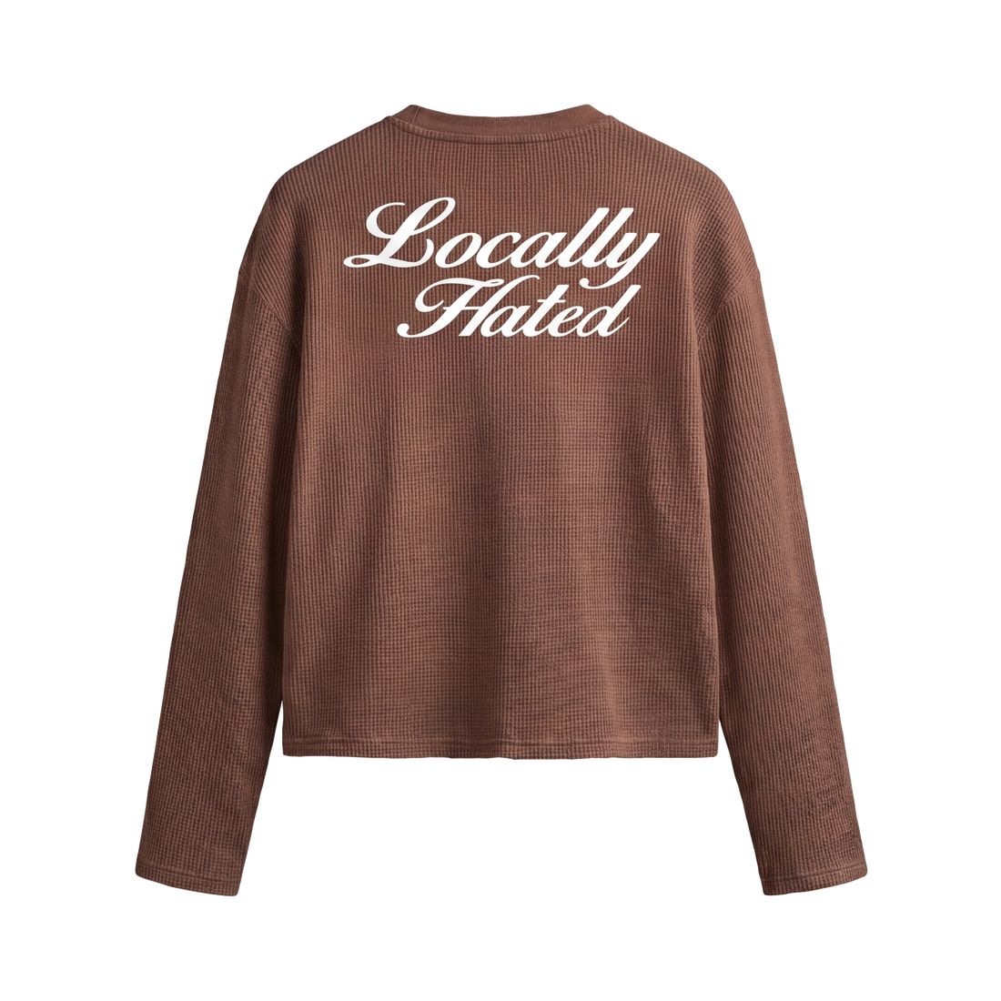 FFS restored original first-two | original_media:gid://shopify/MediaImage/30695166607463 | position:2 | Forfksake Locally Hated Waffle Long Sleeve Brown