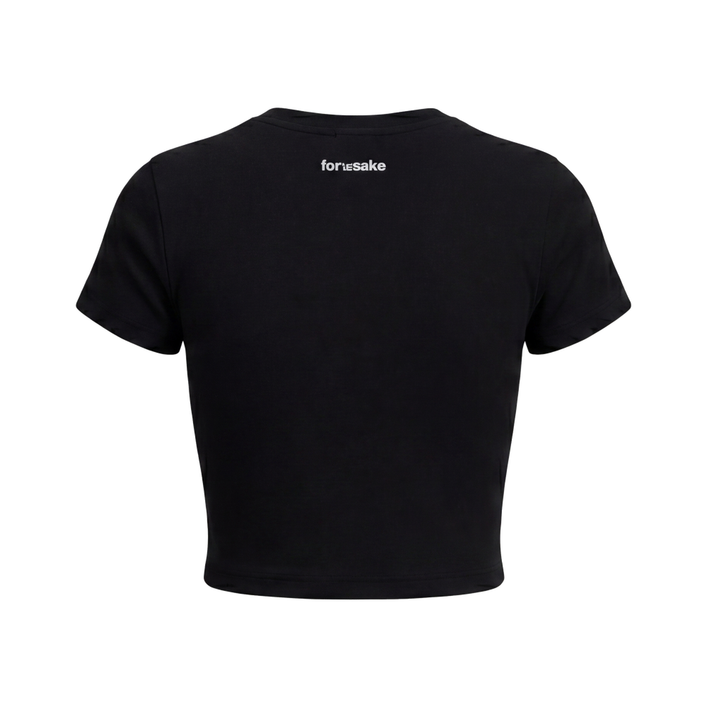 FFS restored original first-two | original_media:gid://shopify/MediaImage/30695091404903 | position:2 | Forfksake Hottest Bitch Alive Baby Tee Black