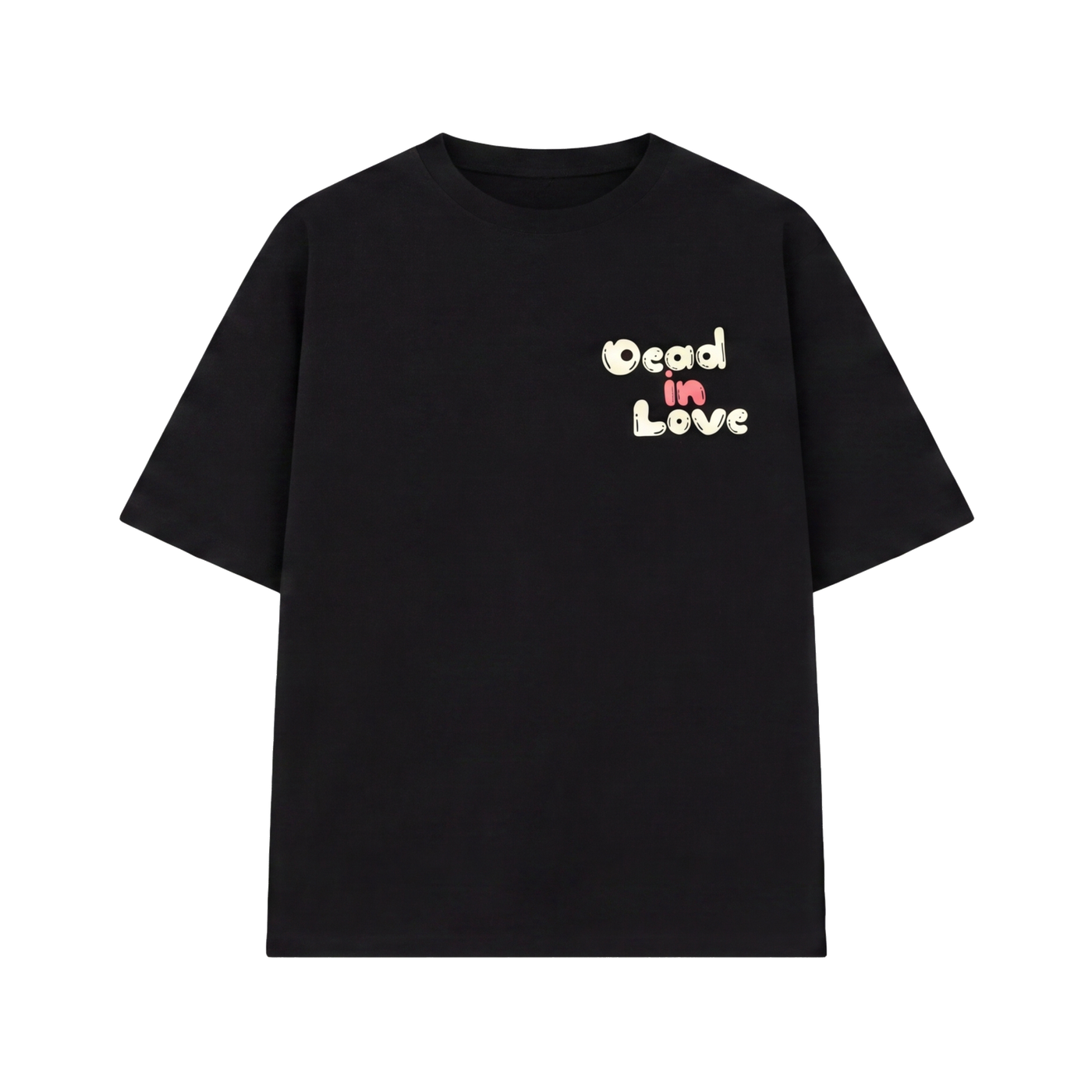 FFS restored original first-two | original_media:gid://shopify/MediaImage/30695010009191 | position:2 | Forfksake Love Club Tee - Black