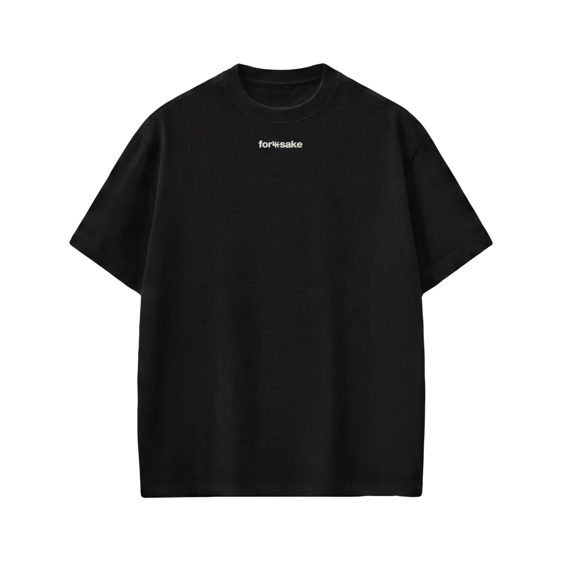 FFS restored original first-two | original_media:gid://shopify/MediaImage/30695021215847 | position:2 | Forfksake Gentle Black T-Shirt