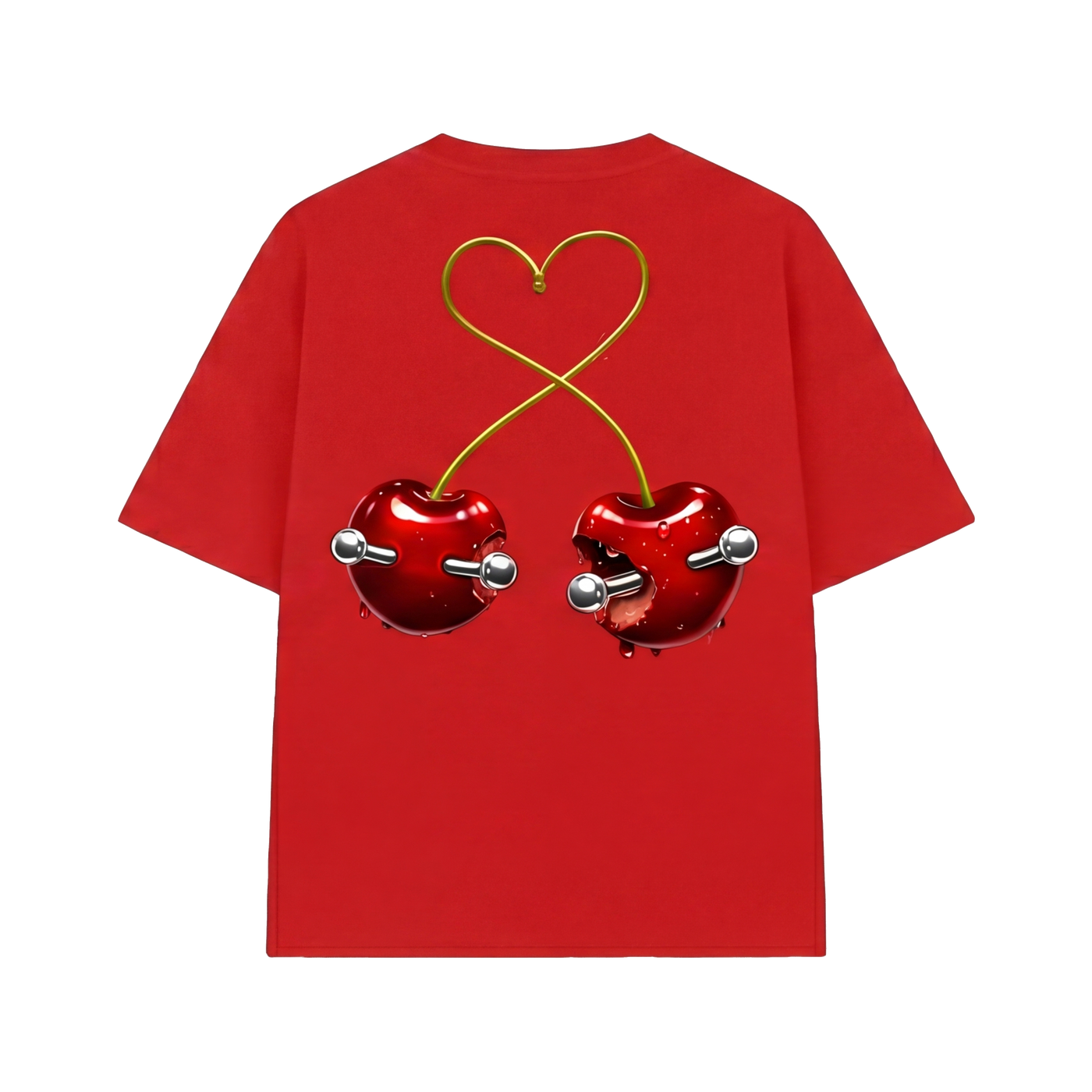 FFS restored original first-two | original_media:gid://shopify/MediaImage/30695014400103 | position:2 | Forfksake Handle With Desire Red T-Shirt
