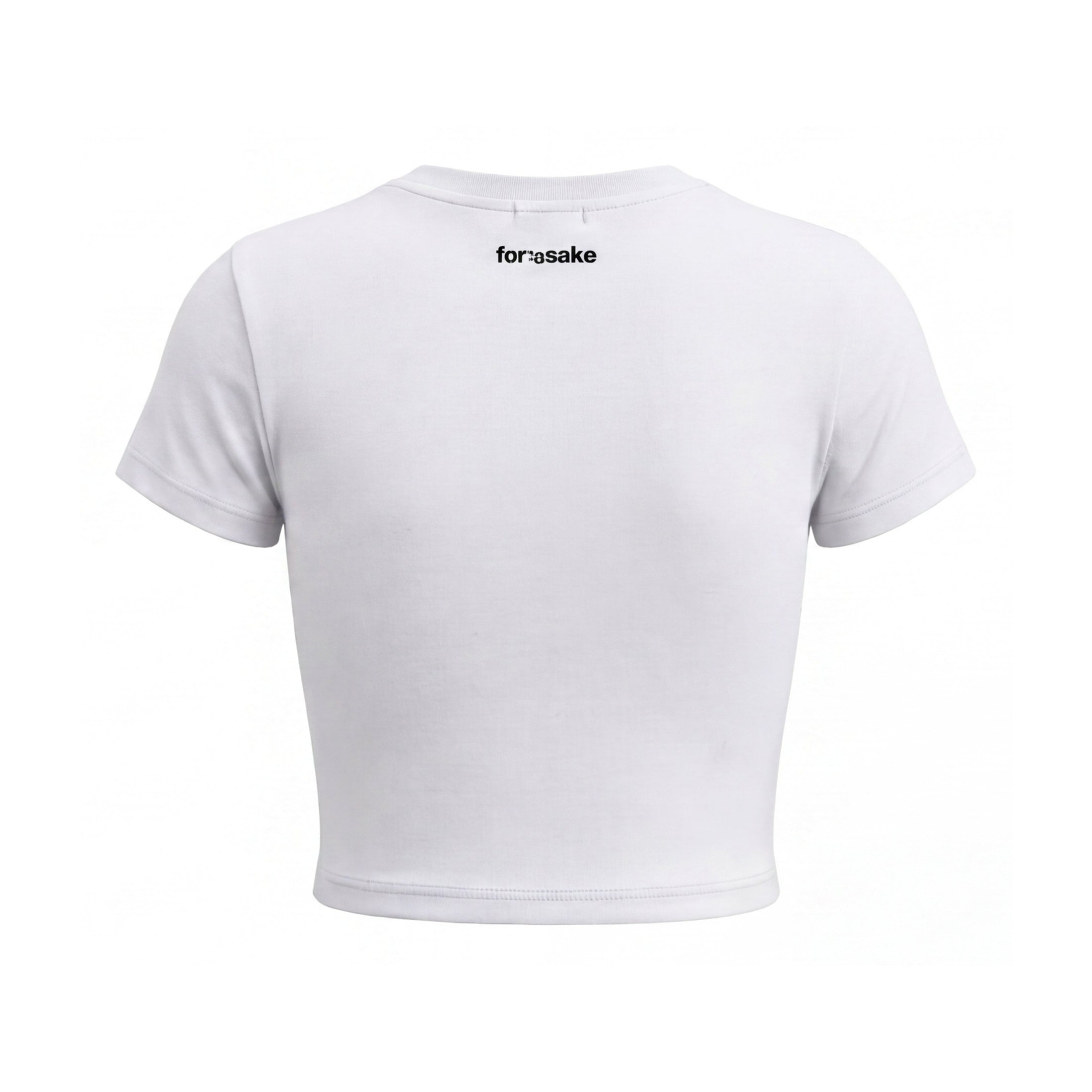 FFS restored original first-two | original_media:gid://shopify/MediaImage/30692910858343 | position:2 | Forfksake Making Boys Cry Baby Tee White