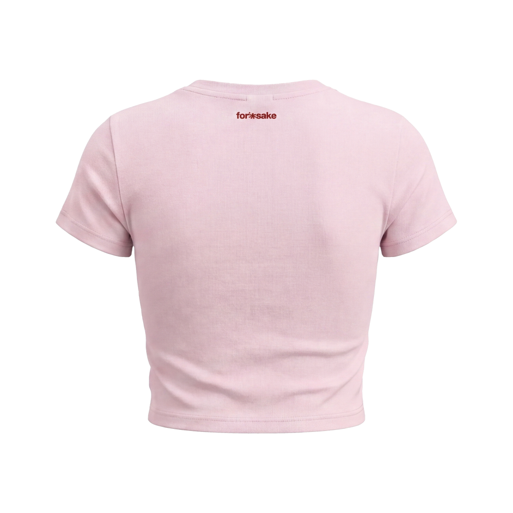 FFS restored original first-two | original_media:gid://shopify/MediaImage/30695119552615 | position:2 | Forfksake Missionary Pink Baby Tee
