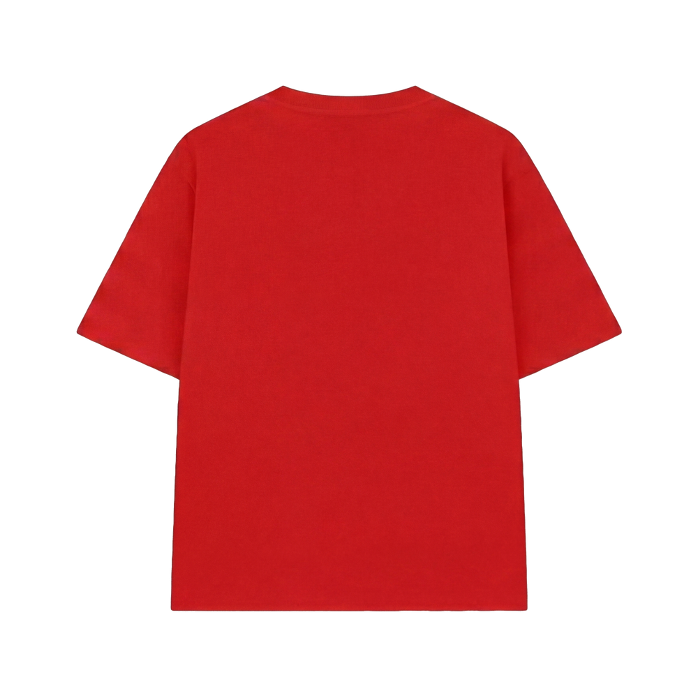 FFS restored original first-two | original_media:gid://shopify/MediaImage/30695047135335 | position:2 | Forfksake Basic Staple Red T-Shirt