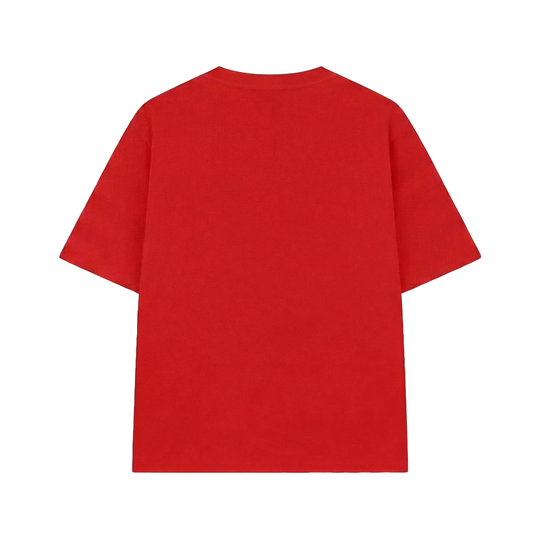 FFS restored original first-two | original_media:gid://shopify/MediaImage/30695047135335 | position:2 | Forfksake Basic Staple Red T-Shirt