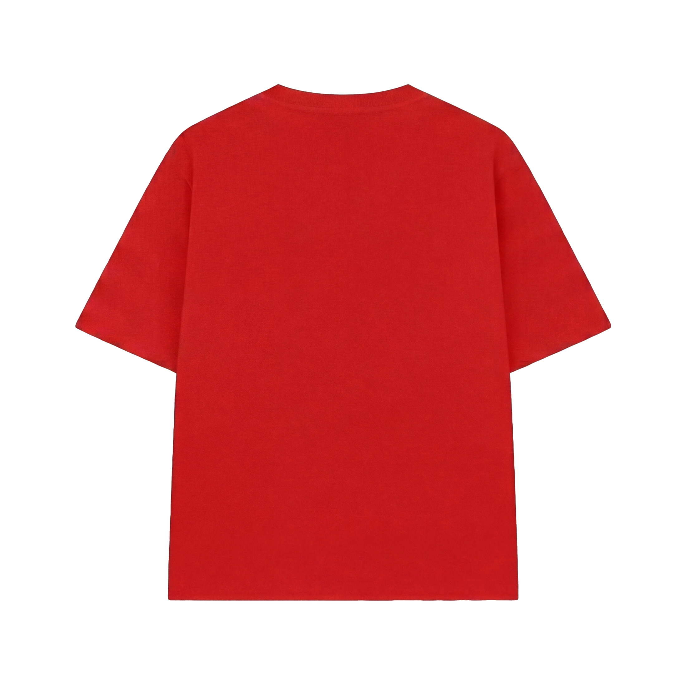 FFS restored original first-two | original_media:gid://shopify/MediaImage/30695047135335 | position:2 | Forfksake Basic Staple Red T-Shirt